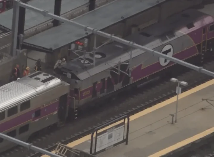Amtrak and MBTA passenger trains disrupted by a fatal strike and a locomotive fire